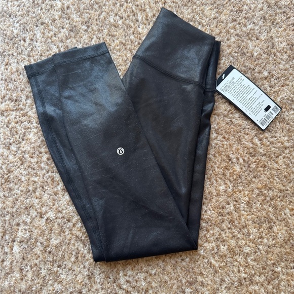 NWT Lululemon Wunder Train HR Tight 25” Foil Sz 4 Special Edition - Picture 2 of 4